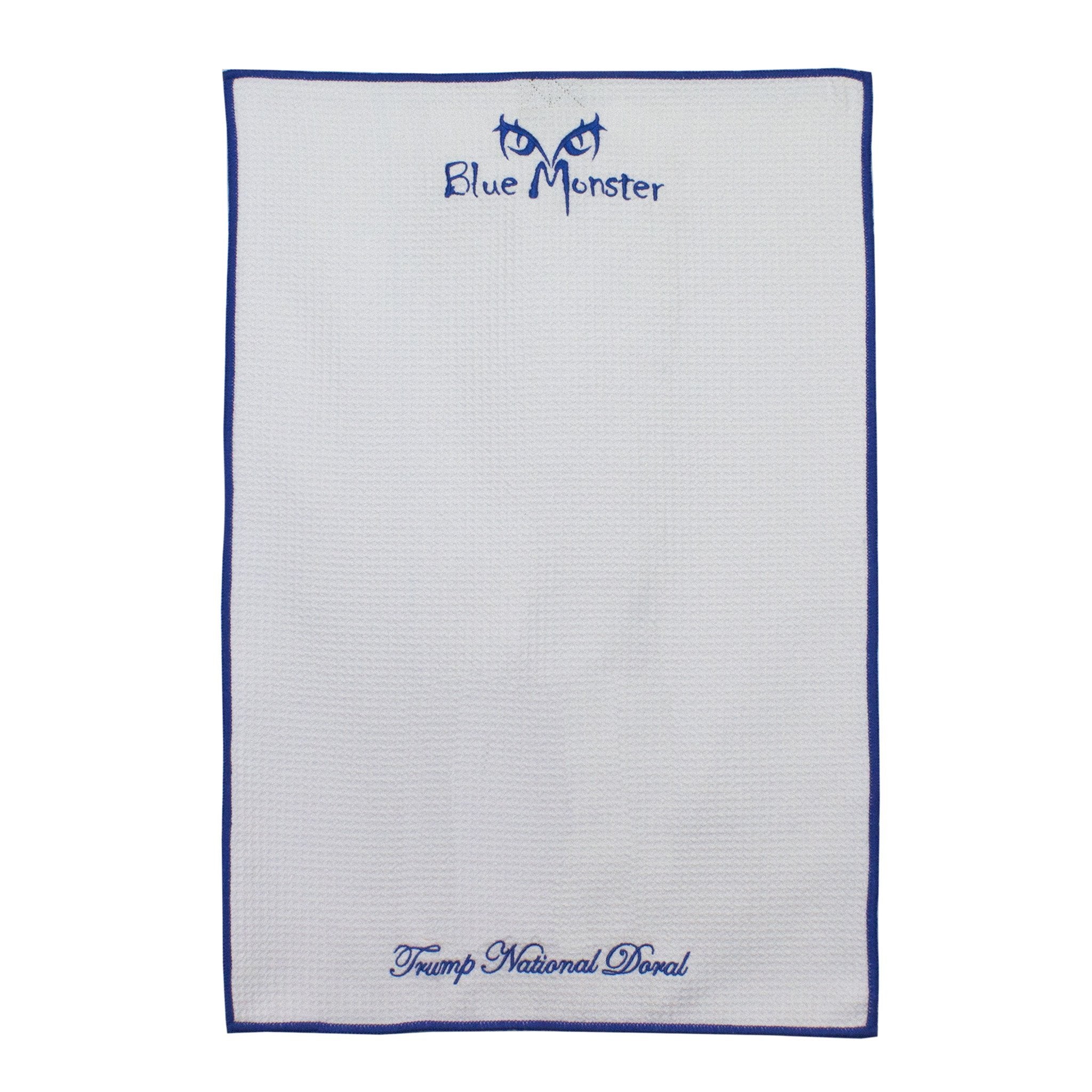 Blue Monster Performance Golf Towel