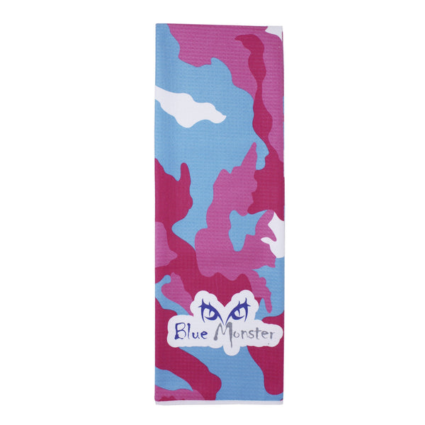 Blue Monster Graphic Camo Towel