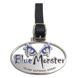Blue Monster Bag Tag