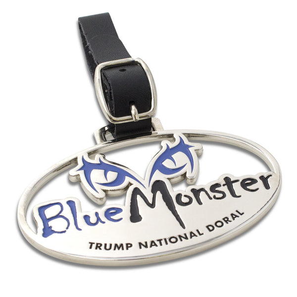 Blue Monster Bag Tag