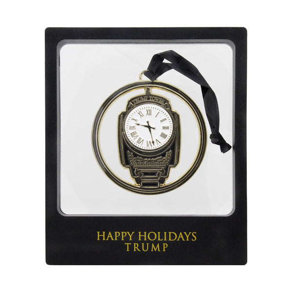 Trump Clock Ornament