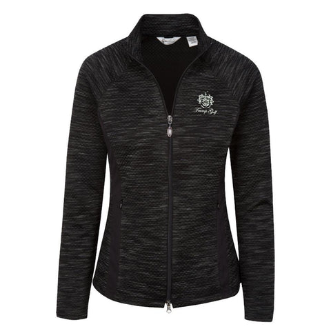 Diamond Melange Golf Jacket