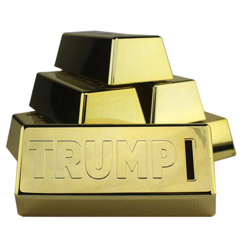 Gold Bar Coin Bank