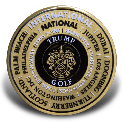 Trump Golf Collector Medallion