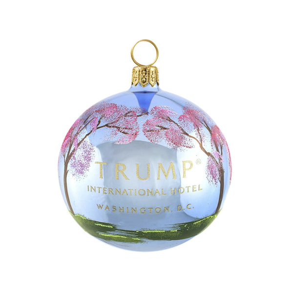 Trump Hotel Washington, D.C. Cherry Blossom Ball Ornament