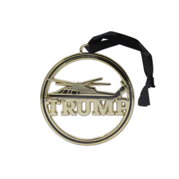 Trump Helicopter Ornament