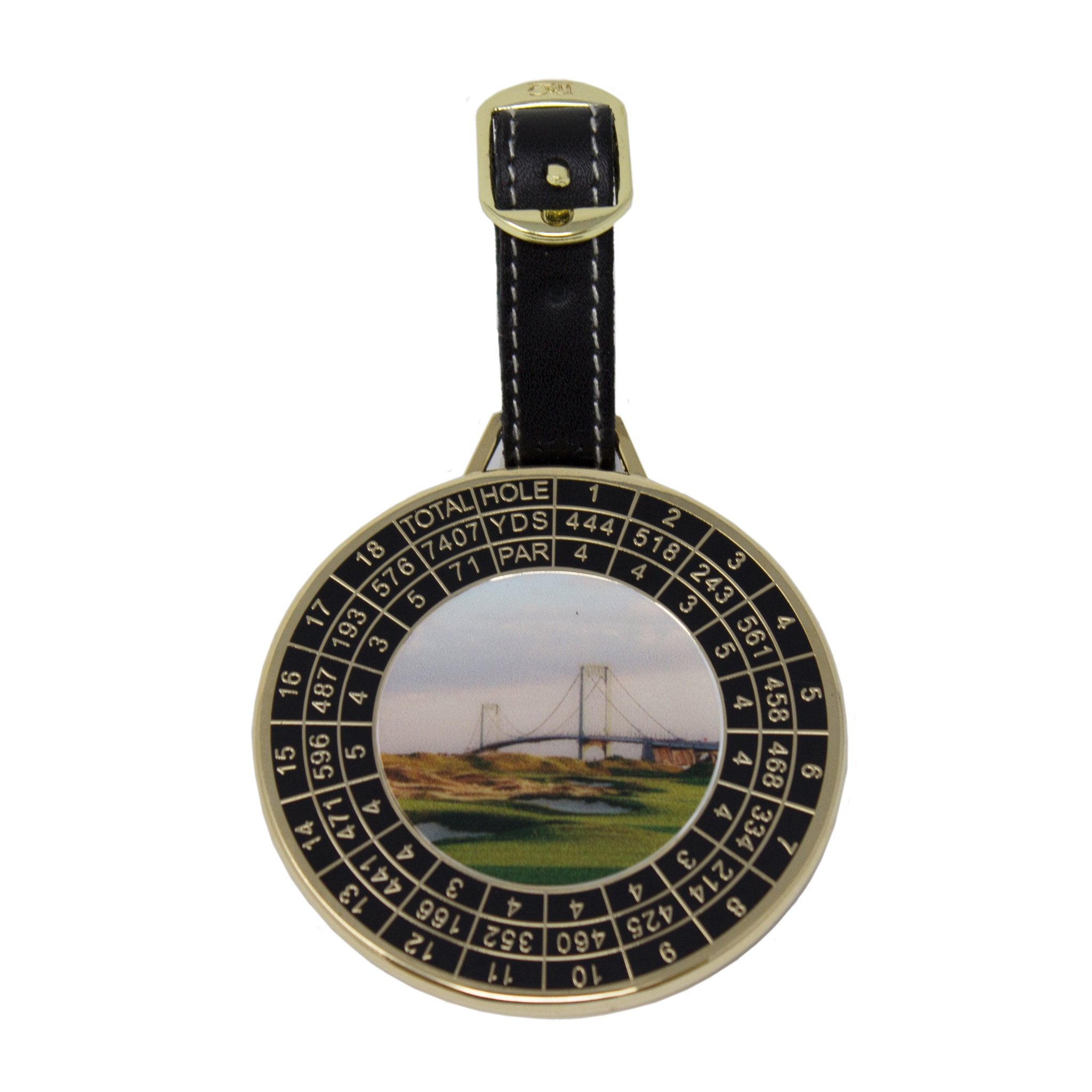 Trump Ferry Point Yardage Bag Tag