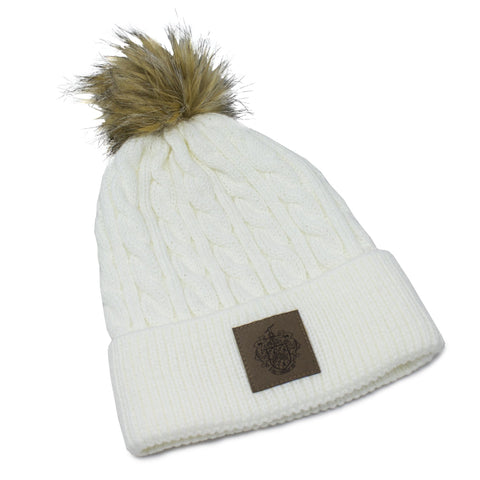 Knit Cuff Pom Hat