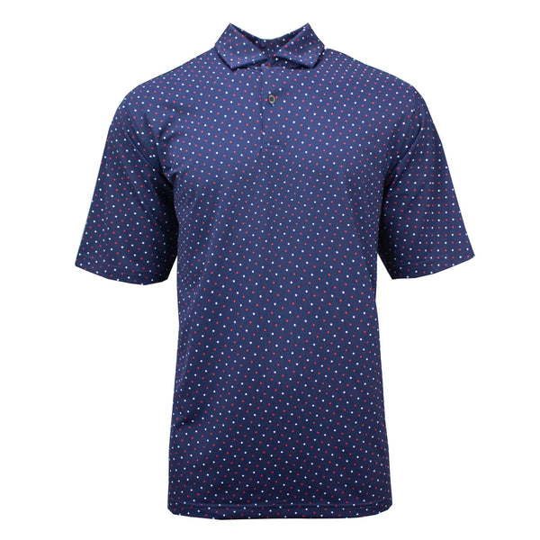 Made In America National Print Jersey Polo