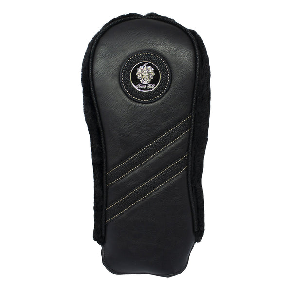 Black Leather Driver Headcover