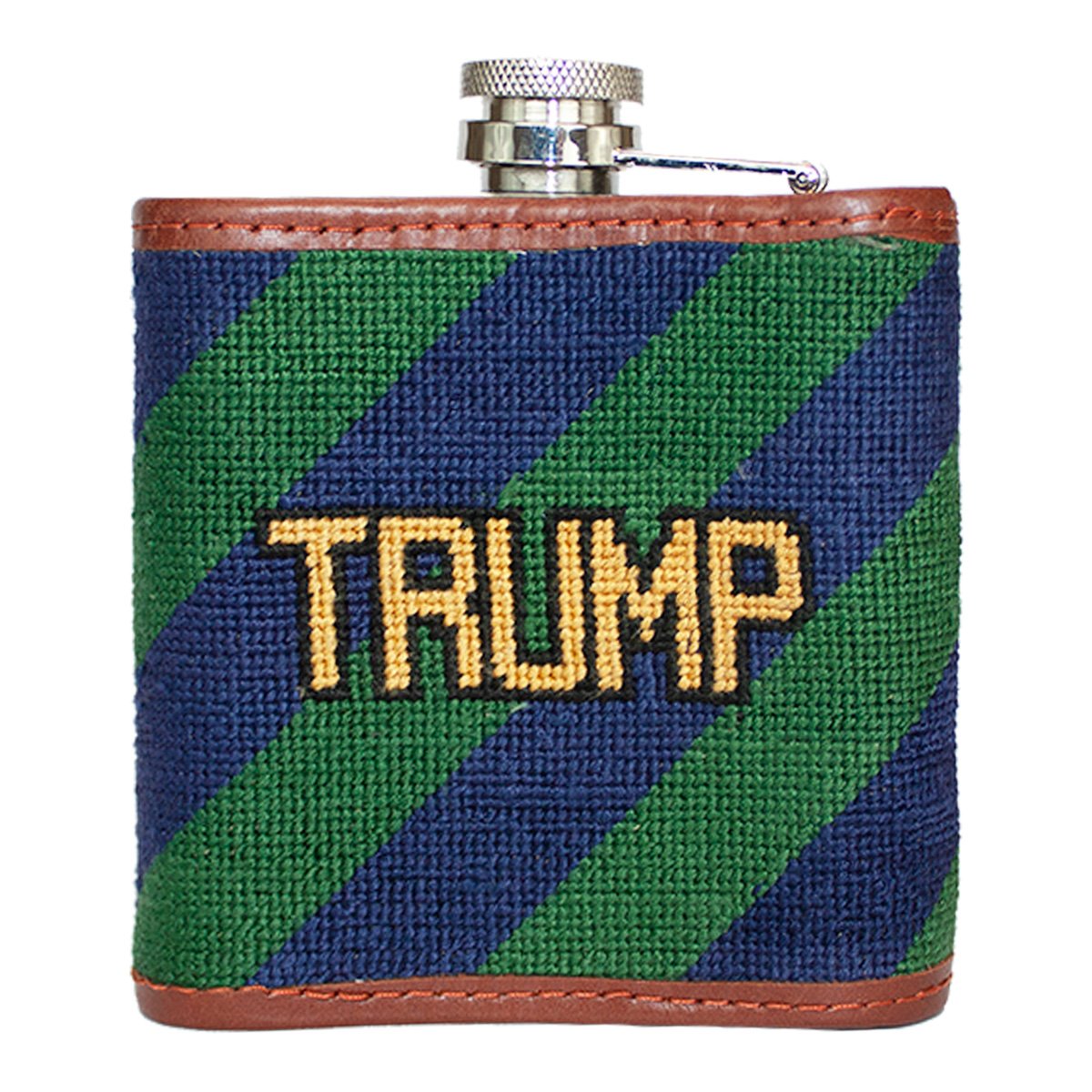 Varsity Stripe Flask