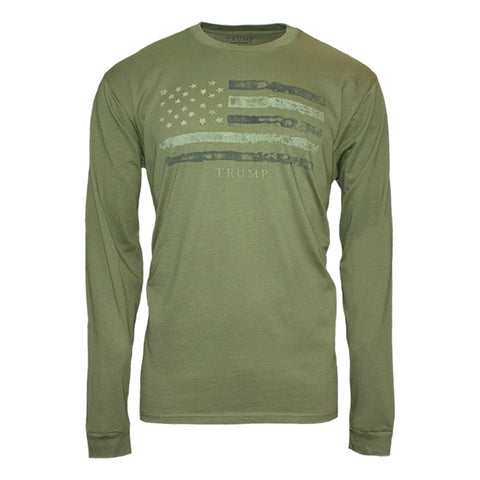 Camo Flag Long Sleeve