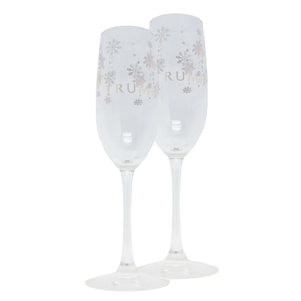 Silver & Gold Flute Set