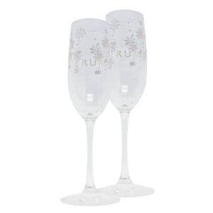 Silver & Gold Flute Set