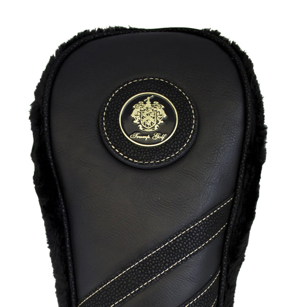 Black Leather Fairway Headcover