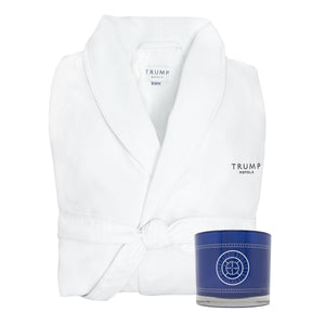 Deluxe Trump Spa Robe with  DC Candle