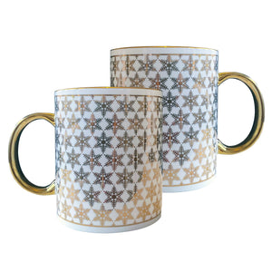 Snowflake Mug Set