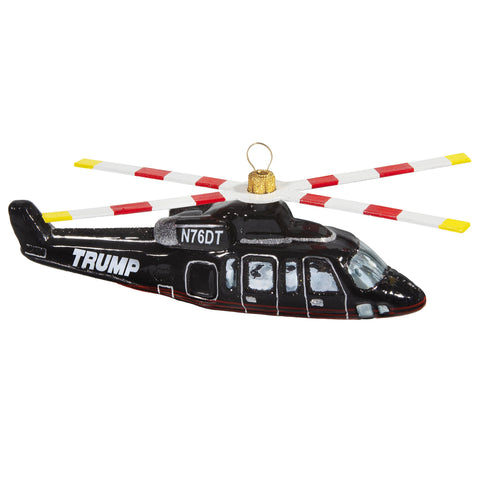 Trump Helicopter Ornament